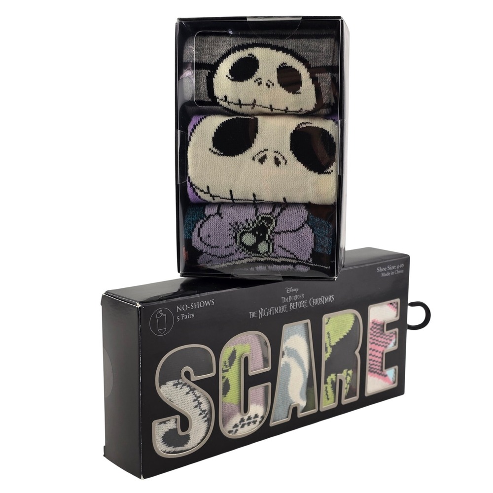 NWT Disney Nightmare Before Christmas His & Hers Sock Bundle